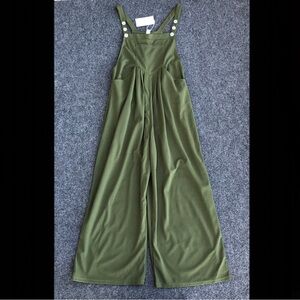 Halara pockets waffle casual overalls size L